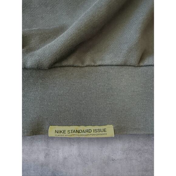 Nike Standard Issue Dri-FIT Crew Sweatshirt Men’s Large Navy Blue Athleisure - Picture 7 of 10